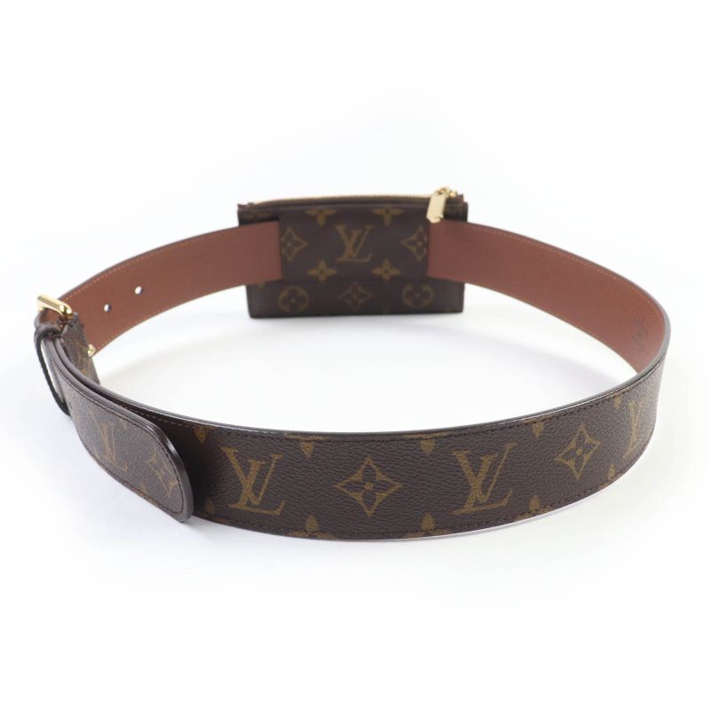 Louis Vuitton M9836 Santure Pochette Duo Bag Monogram Canvas Monogram Waist
