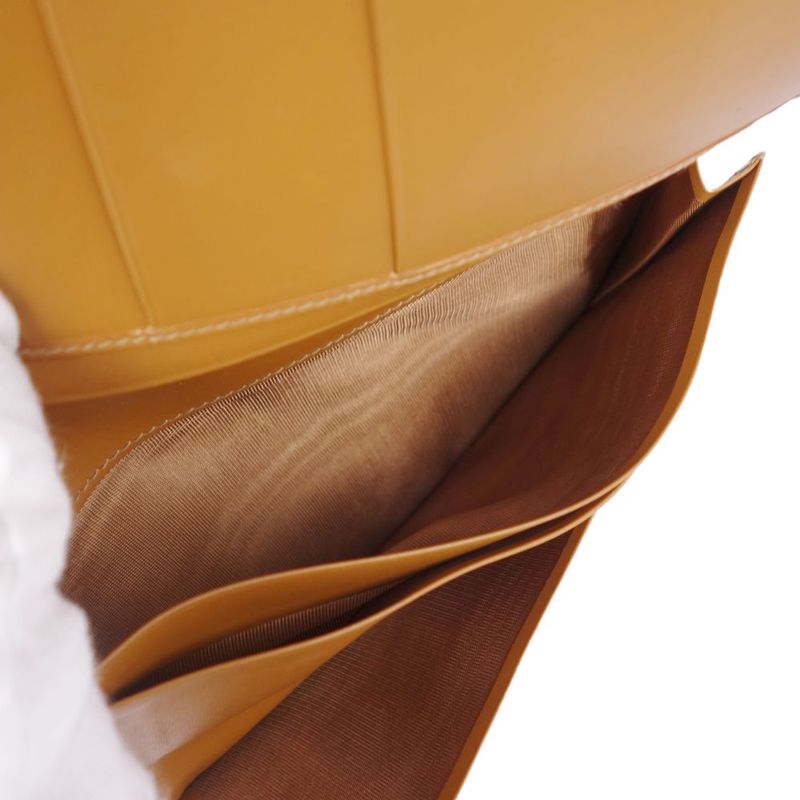 Vintage Celine Wallet Long Wallet Macadam Pattern Leather Women's Made In Italy