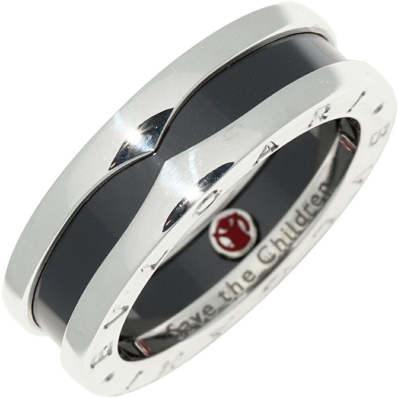 Bulgari Ring Svx Black Ceramic Save The Children Ring Bzero1 Ring 346106
