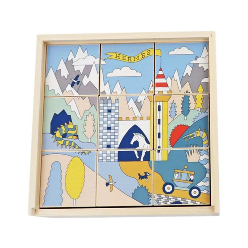 Hermes Epopee 9 CUBE GAME Multicolor Building Blocks Set Puzzle