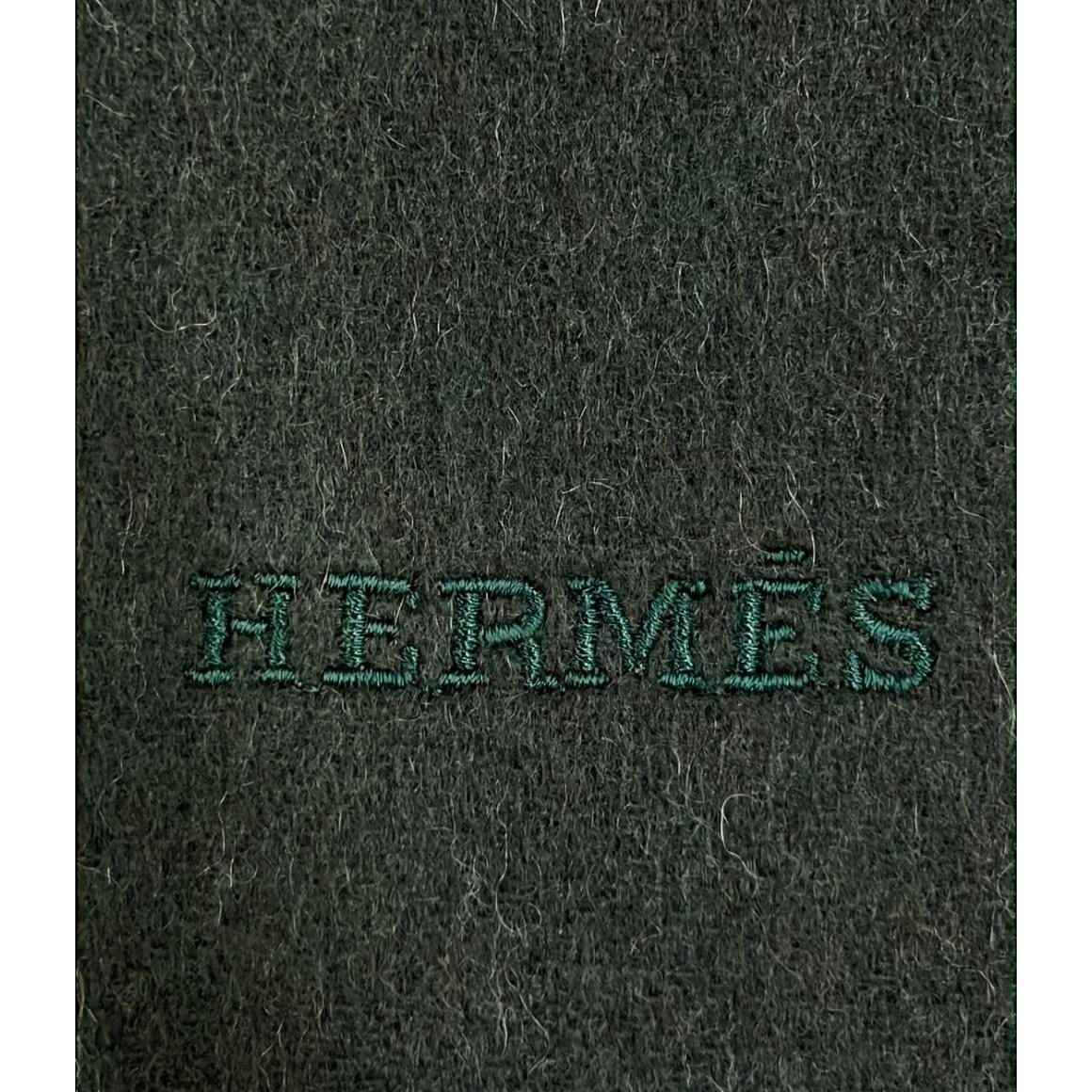 Hermes Scarf Cashmere Reversible — view 4