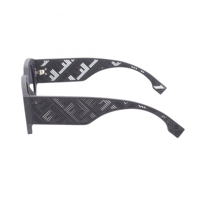 Fendi Sunglasses FF Pattern Black Acetate — view 3