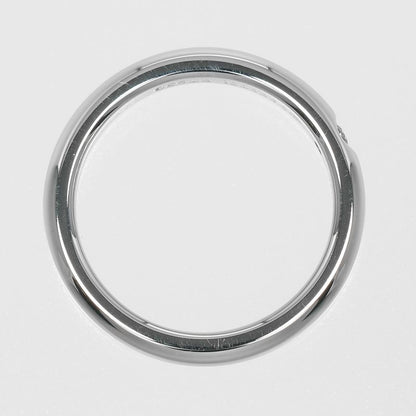 Tiffany & Co Stacking Band Pt950platinum X Diamonds #6.5 Ladies 5g Ring