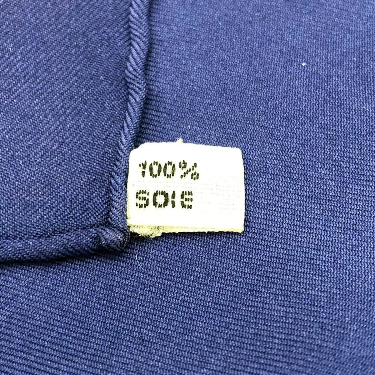 Hermes Carre 90 Springs Spring Scarf Silk Navy Vintage — view 7