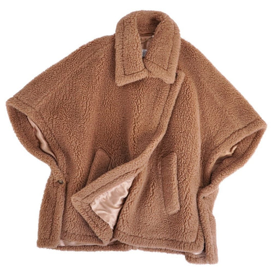 Max Mara Coat White Tag Teddy Bear