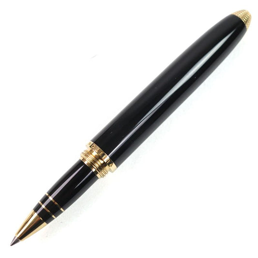 Louis Vuitton Dock Lacquer Capped Ballpoint Pen Black Gold Made In France Men's