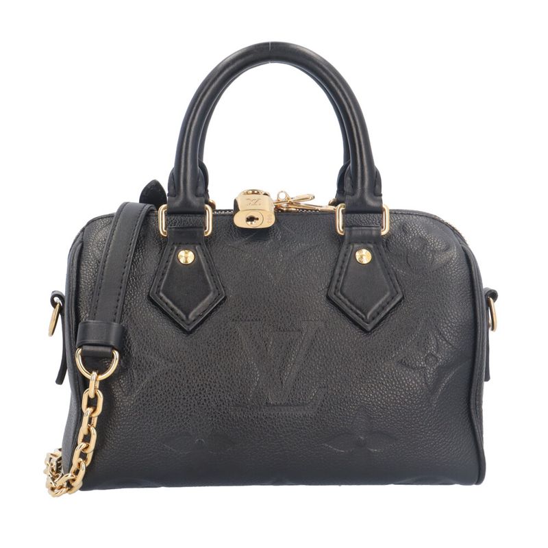 Louis Vuitton Speedy 20bandouliere Monogram Empreinte Shoulder Bag Monogram