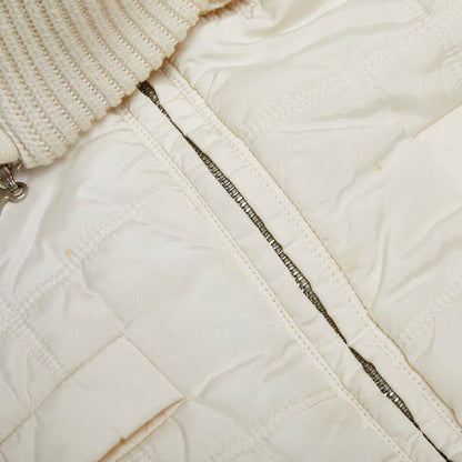 Chanel Sport Line Coco Mark Blouson Zip Up Size: 36 P16401w02679 Ivory Wool