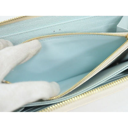 Louis Vuitton Zippy Wallet Damierlicious Pistachio Green — view 5