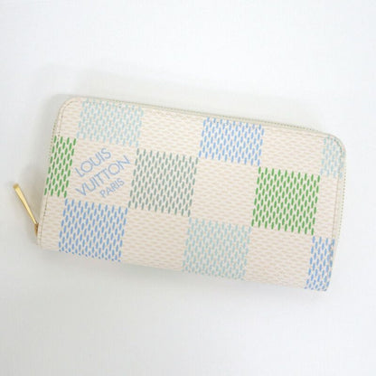 Louis Vuitton Zippy Wallet Damierlicious Pistachio Green