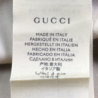 Gucci 576587 GG Canvas Fedora Hat GG Marmont Leather Trim Bucket Hat Beige