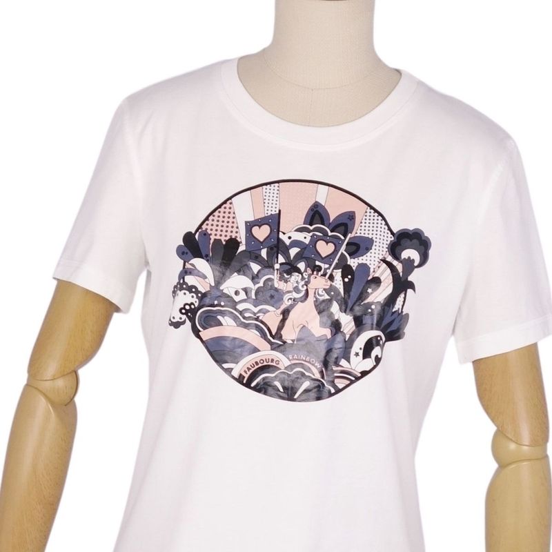 Hermes T-shirt 22SS Cut And Sewn Short Sleeve