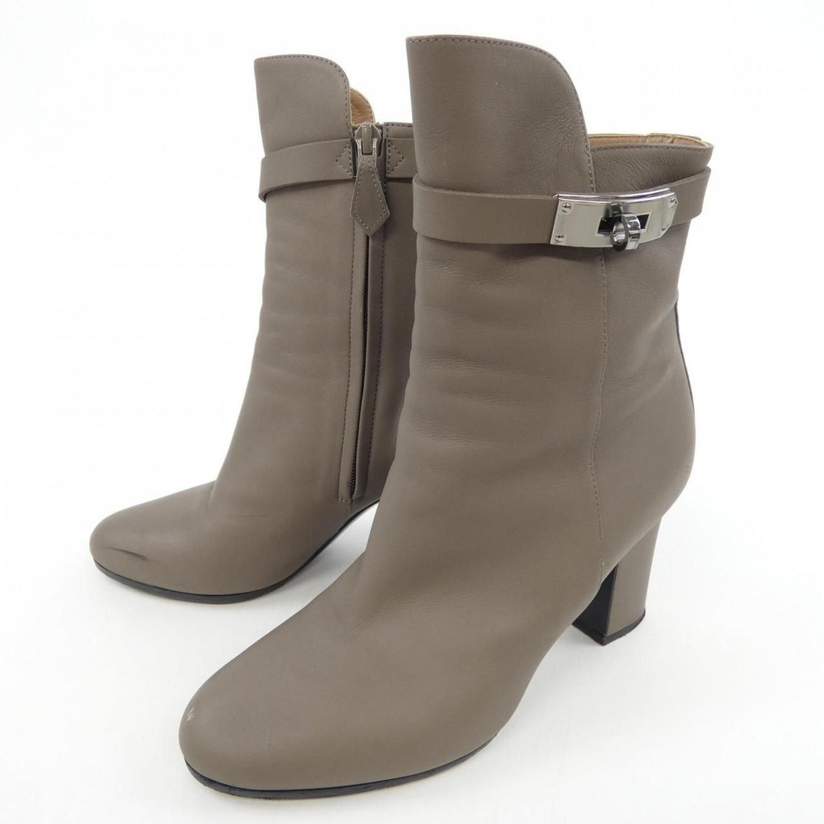 Hermes Gray Size 37 Boots — view 3