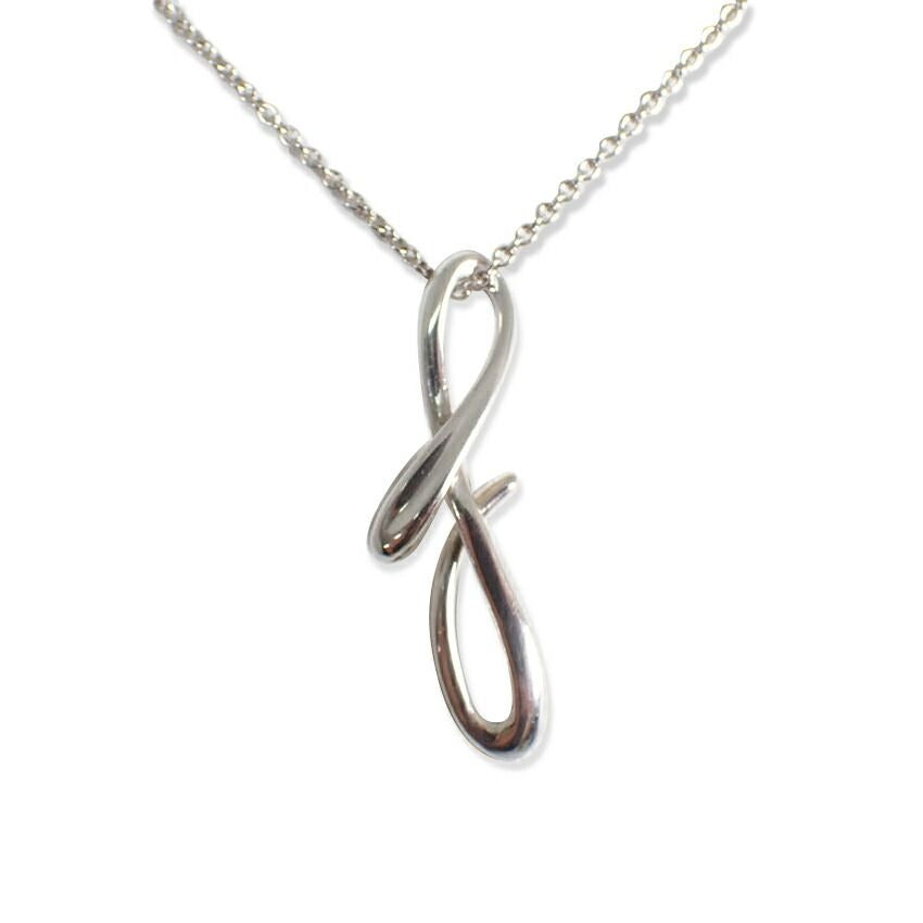 Tiffany & Co 925 Initial Pendant Necklace