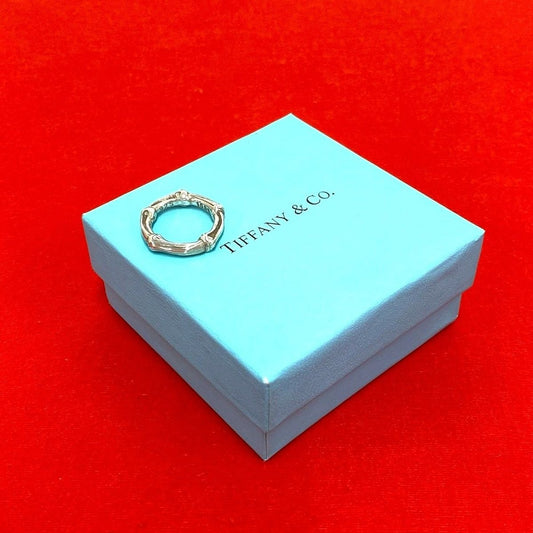 Tiffany & Co Bamboo 925 Sterling Silver Ring