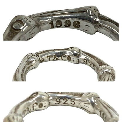Tiffany & Co Bamboo 925 Sterling Silver Ring — view 4