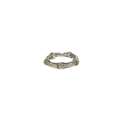 Tiffany & Co Bamboo 925 Sterling Silver Ring — view 5