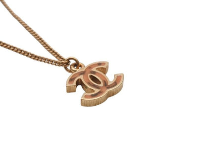 Chanel CC Logo Necklace 05 42 Gold Metal — view 3