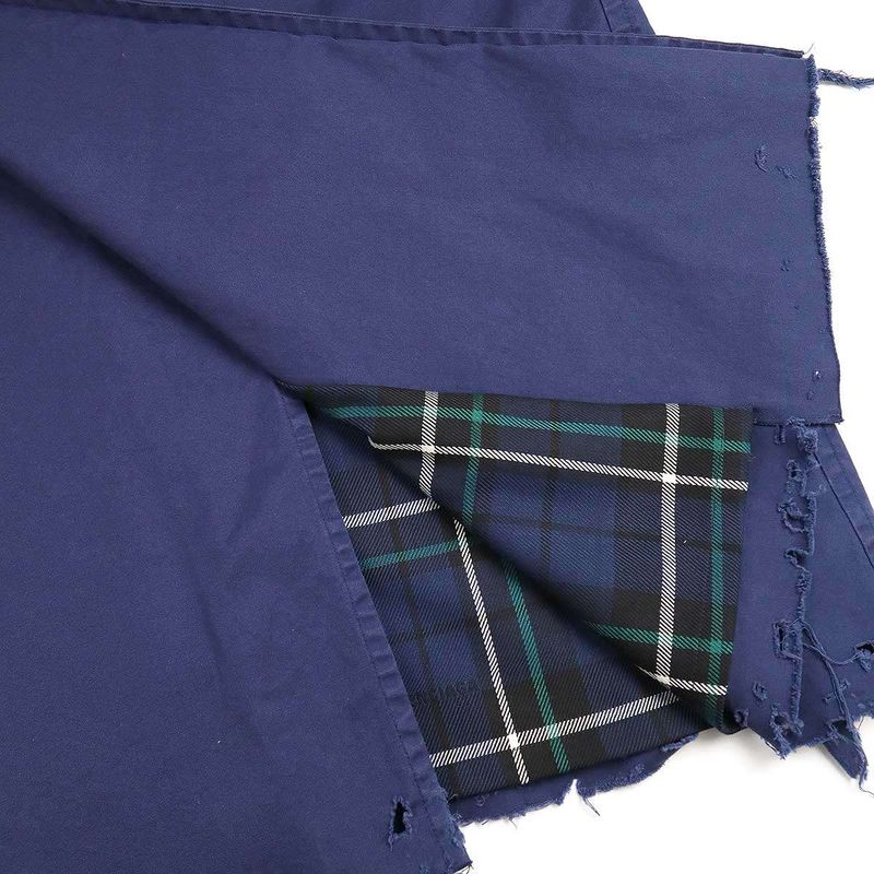 Balenciaga 22ss Safety Pin Cotton Long Coat 681165 Tkp06 Blue 2