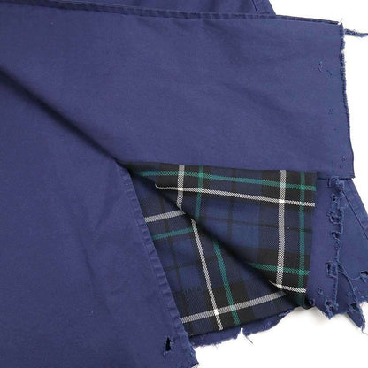 Balenciaga 22ss Safety Pin Cotton Long Coat 681165 Tkp06 Blue 2