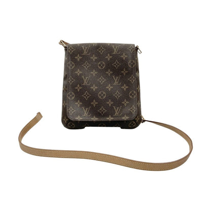 Louis Vuitton Monogram Musette Salsa Long Shoulder Bag Brown