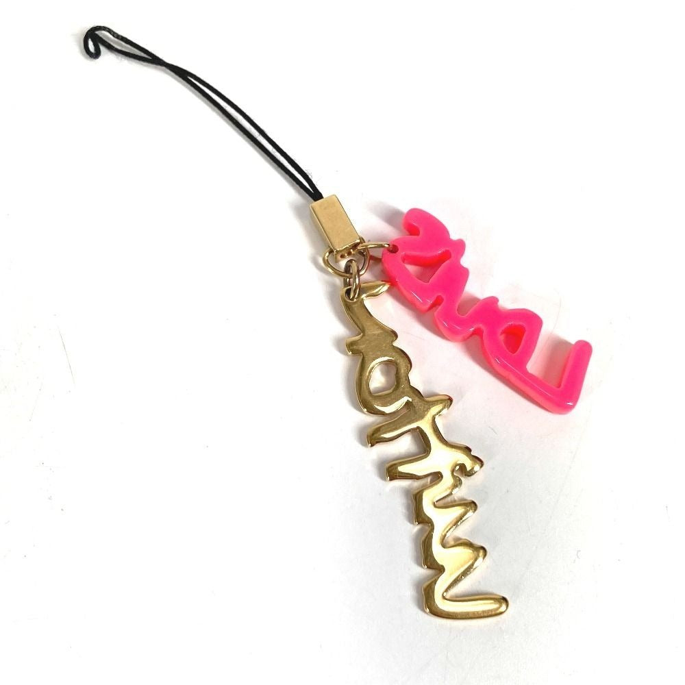 Louis Vuitton Strap Accessoire Telephonne Graffiti Plastic Pink