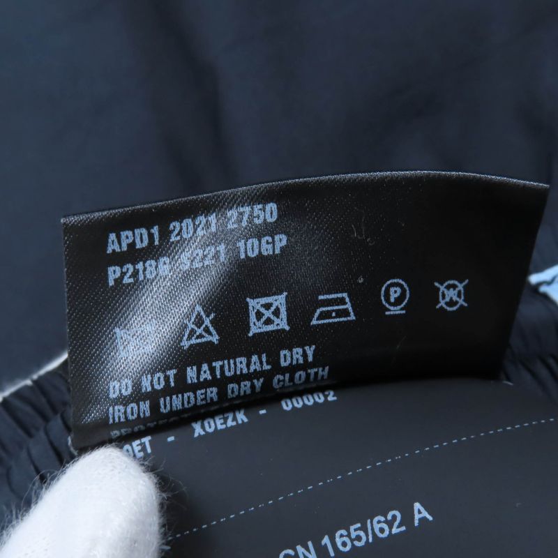 Prada 2021 P218g 100% Silk Triangle Logo Plate Shorts Black 38 Made In Italy