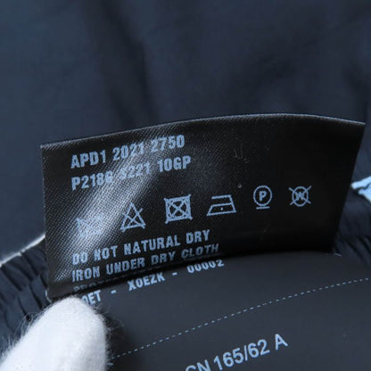 Prada 2021 P218g 100% Silk Triangle Logo Plate Shorts Black 38 Made In Italy