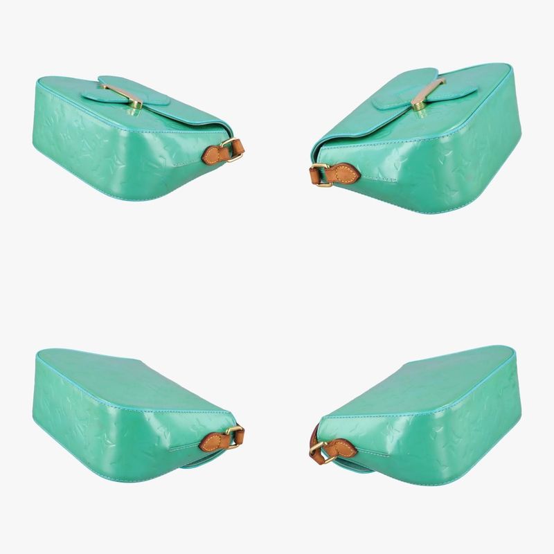 Louis Vuitton Bellflower PM Blue Lagon Vernis M91730fl0152