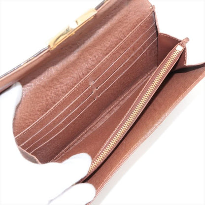 Louis Vuitton Portefeuille Sarah Monogram Etoile Long Wallet Long M66556 Brown