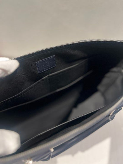 Louis Vuitton N41020 Damier Infini Avenue Briefcase Outla Navy Business Bag