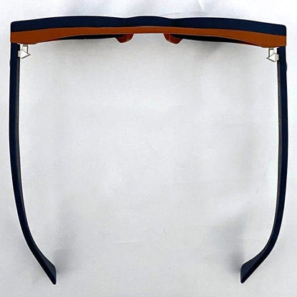 Fendi Sunglasses Gray Navy Blue FF M0017 Excellent Condition