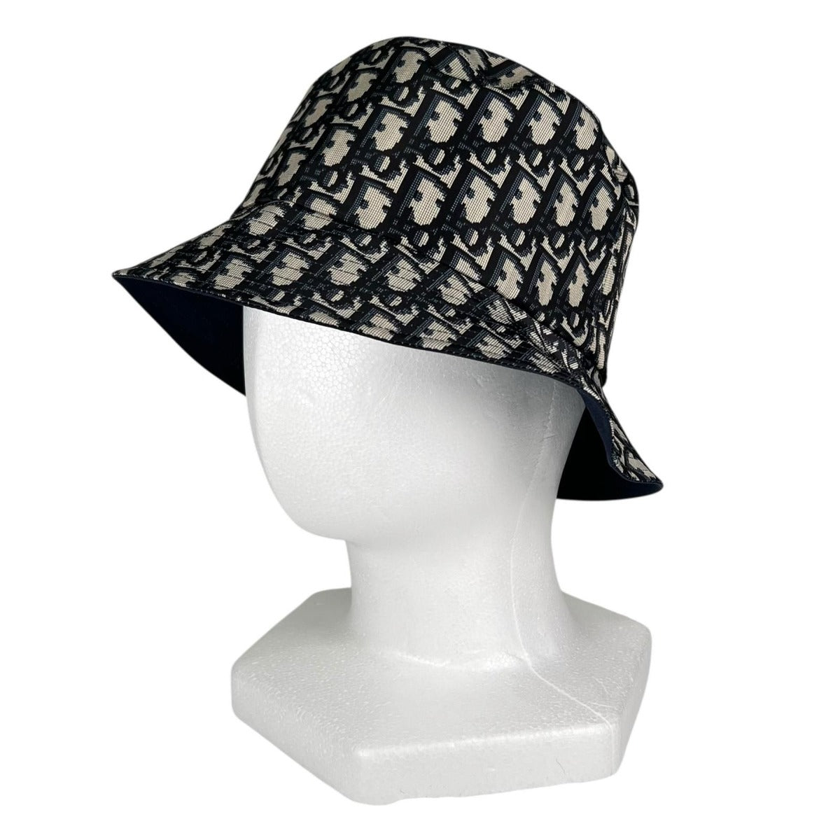 Dior Christian Cotton Reversible Bob Hat Multicolor — view 5