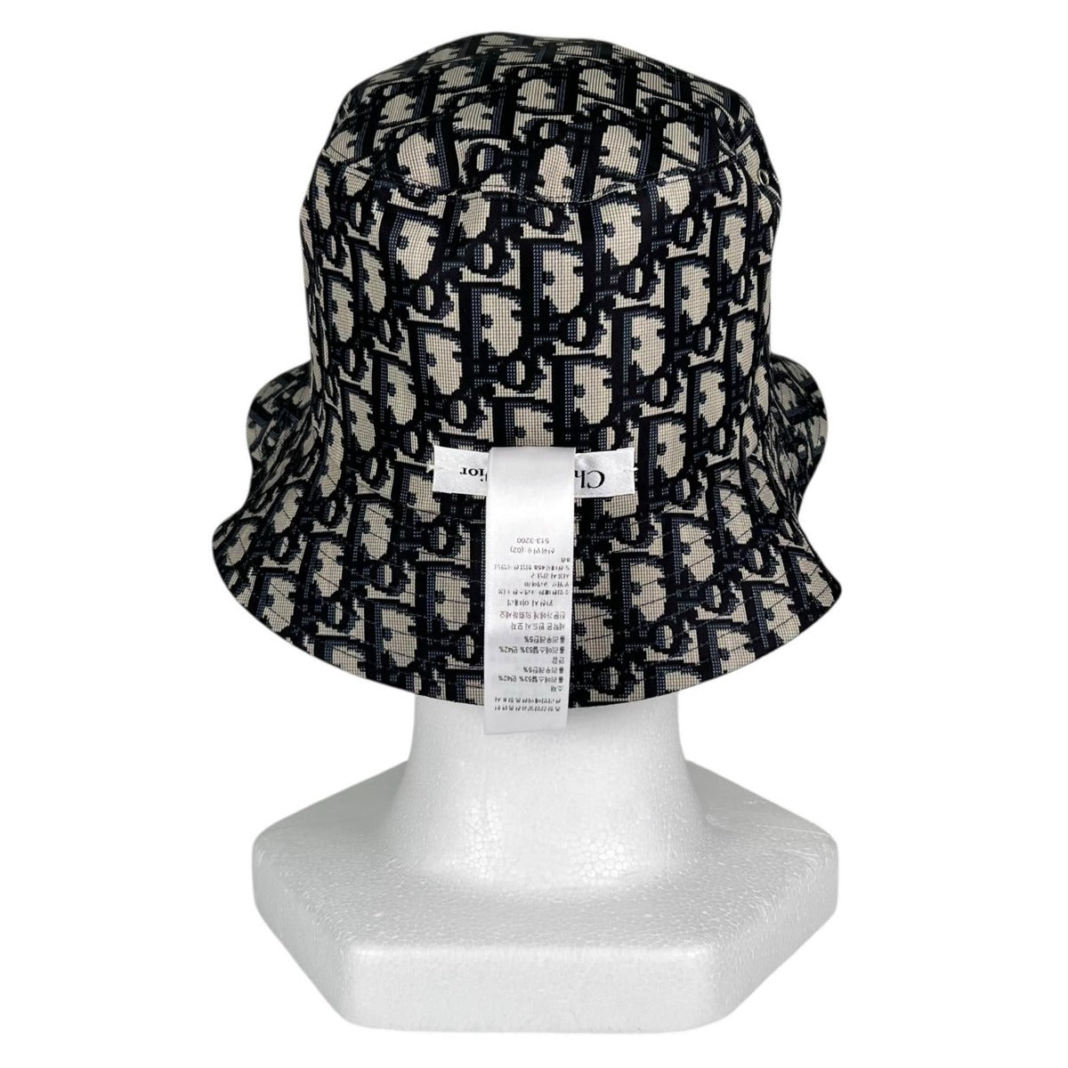 Dior Christian Cotton Reversible Bob Hat Multicolor — view 7