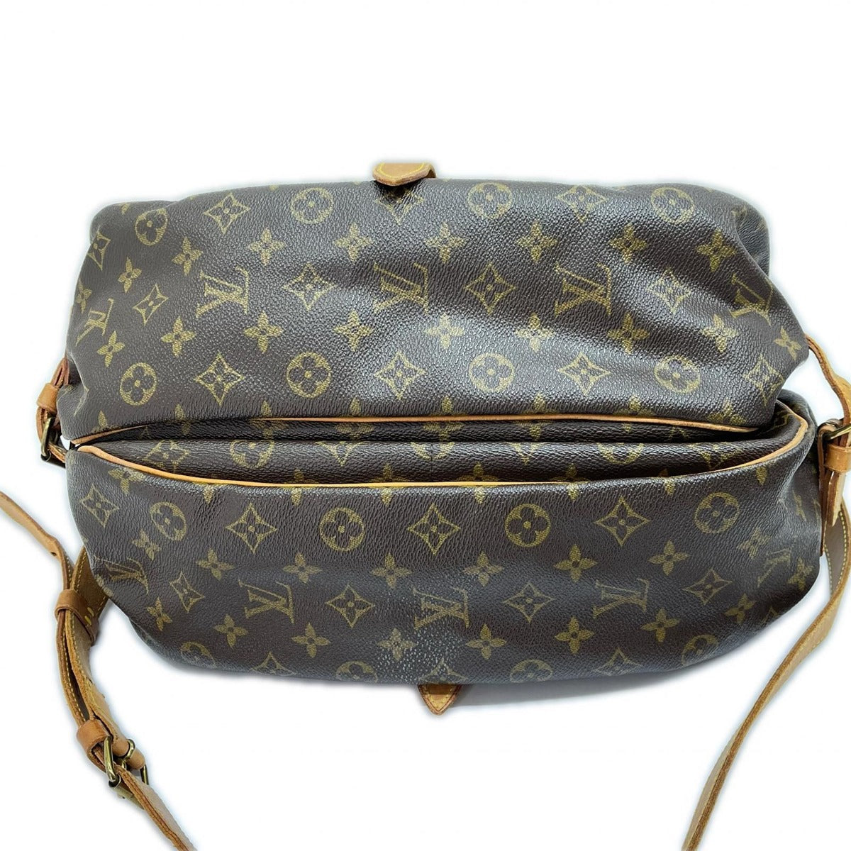 Louis Vuitton Shoulder Bag Saumur 35 Monogram Brown — view 5