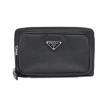 Prada Waist Bag Belt Bag Silver