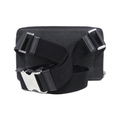 Prada Waist Bag Belt Bag Silver — view 2