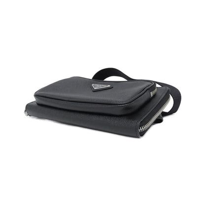 Prada Waist Bag Belt Bag Silver — view 3