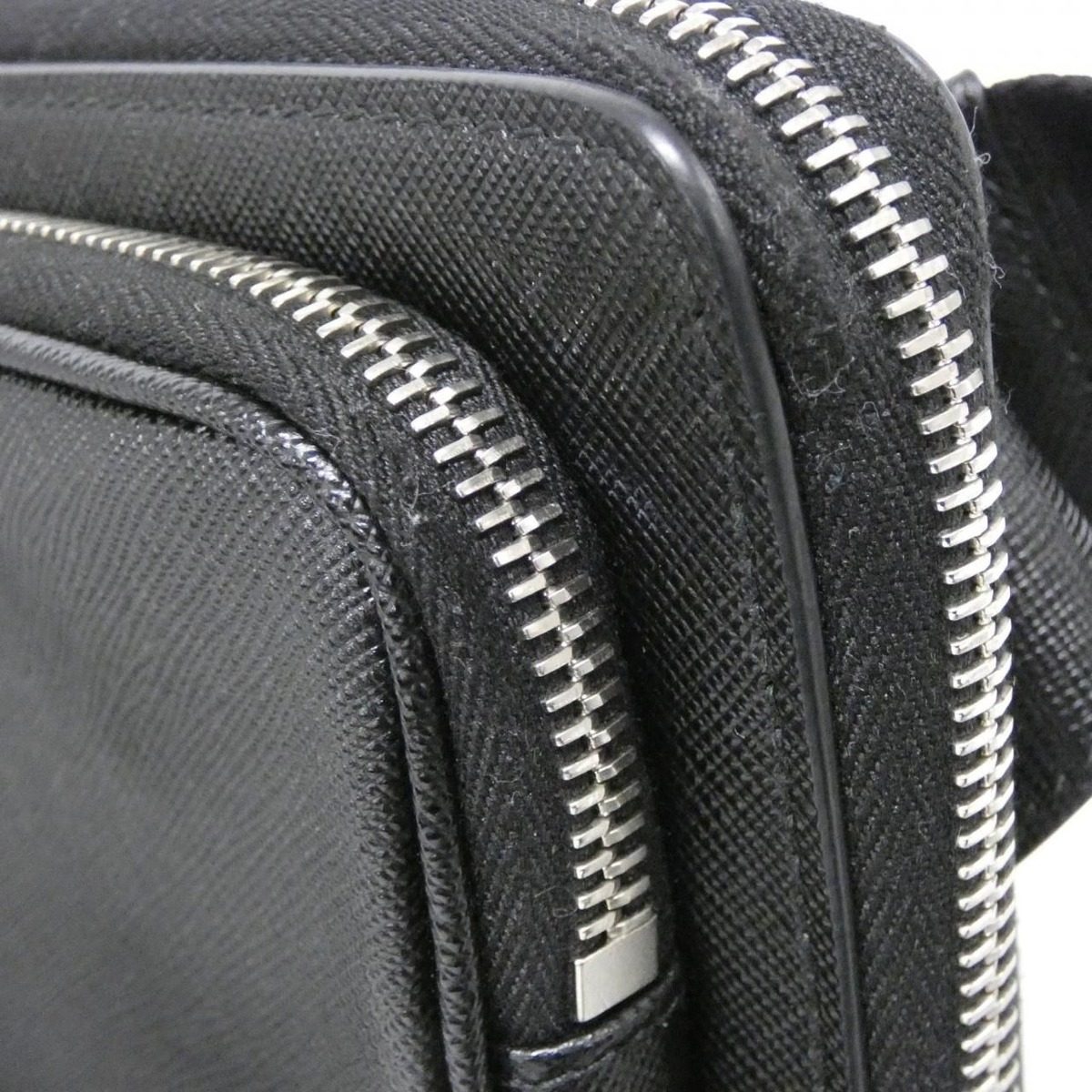 Prada Waist Bag Belt Bag Silver — view 5