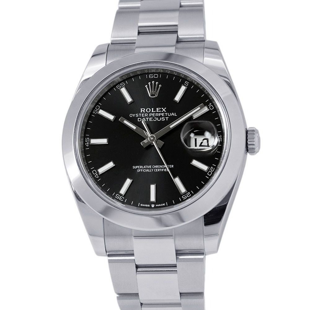 Rolex Datejust 41 Roulette Watch Black Dial
