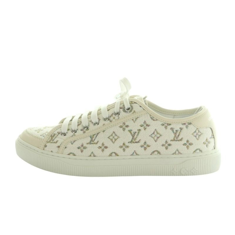Louis Vuitton Lagoon Sneakers Shoes Lame Thread 39