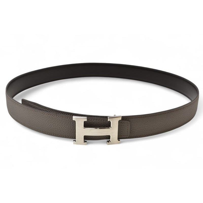 Hermes Belt Reversible Constance Size 95 H Buckle Box Calf Togo Black — view 4