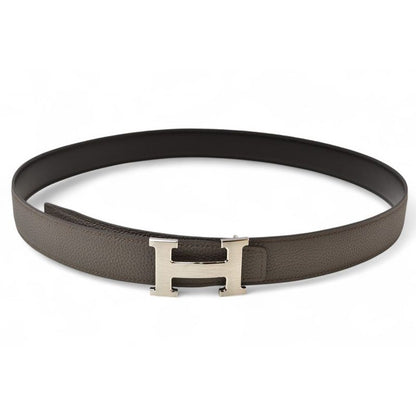 Hermes Belt Reversible Constance Size 95 H Buckle Box Calf Togo Black — view 4