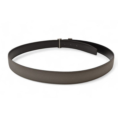 Hermes Belt Reversible Constance Size 95 H Buckle Box Calf Togo Black — view 5