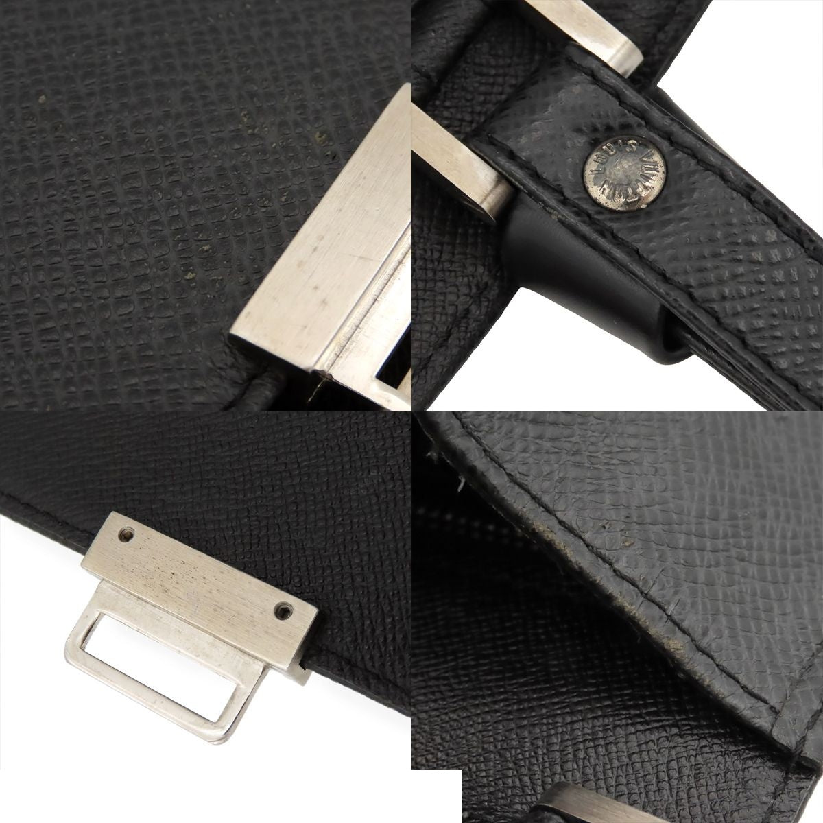 Louis Vuitton Selenga Ardoise Taiga Second Bag — view 8