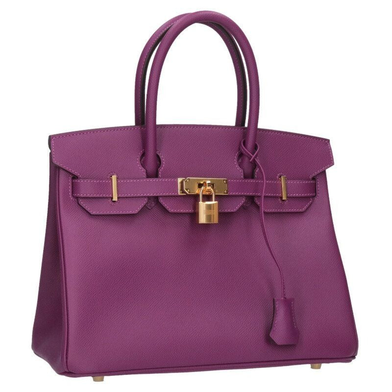 Hermes Birkin 30 Vaux Epson Handbag Men