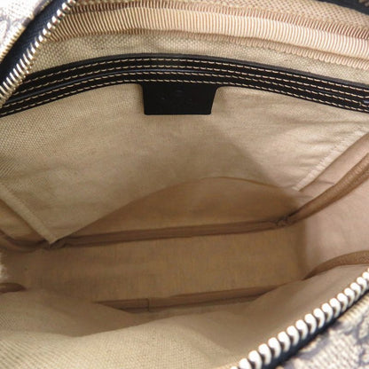 Gucci GG Supreme Canvas Navy Beige 201448 Shoulder Bag Navy Blue 0088 Gucci