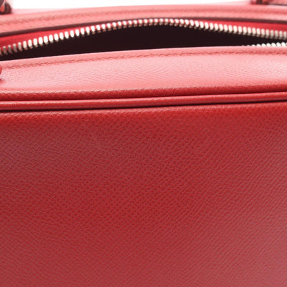 Hermes Handbag Sac Anvie 26 Rouge Garance Leather — view 13