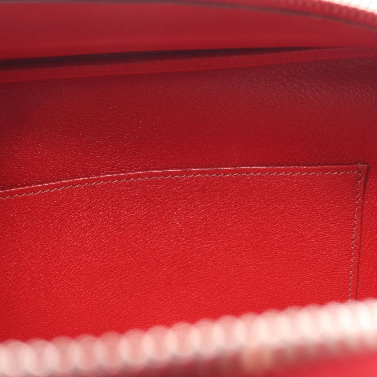 Hermes Handbag Sac Anvie 26 Rouge Garance Leather — view 14