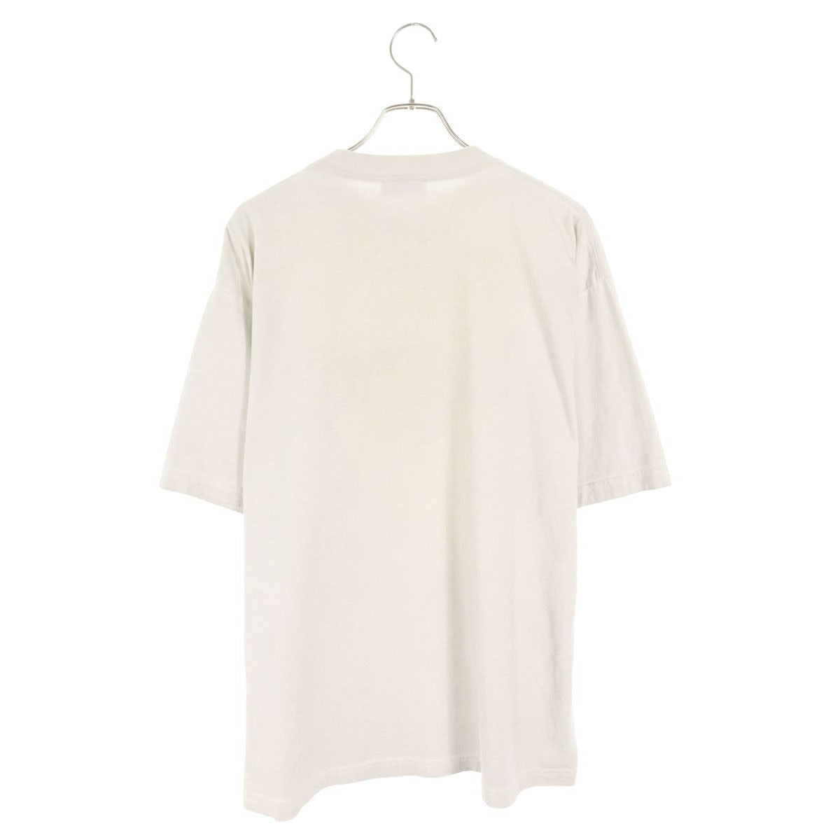Balenciaga Carre Gigi Logo Embroidery T-Shirt XS Gray Tone — view 2
